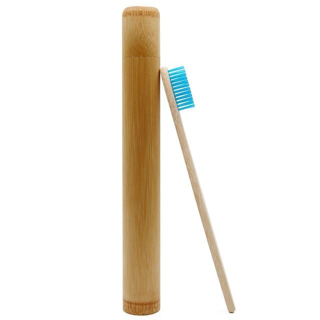 Genkent Bamboo Toothbrush Set with Charcoal
