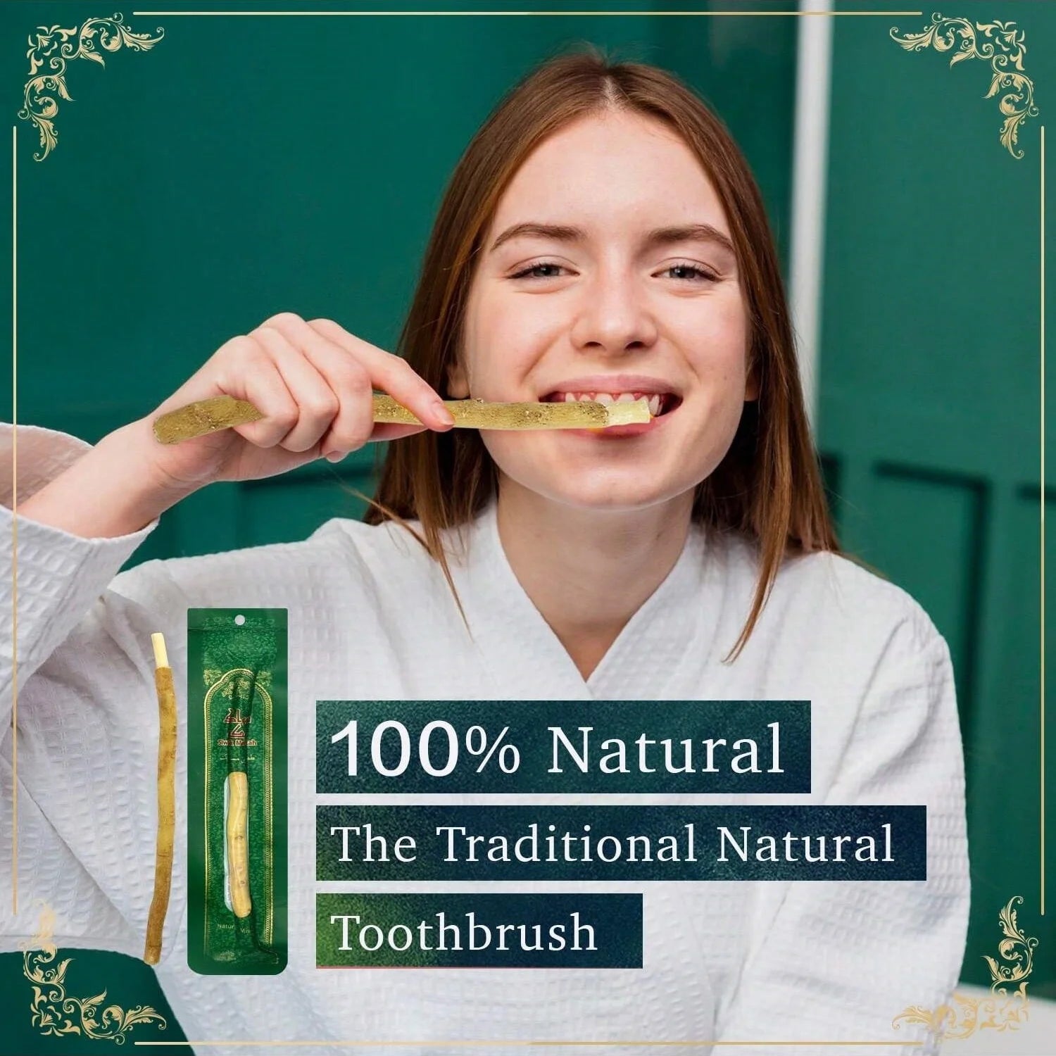 Natural Branch Miswak Toothbrush Stick