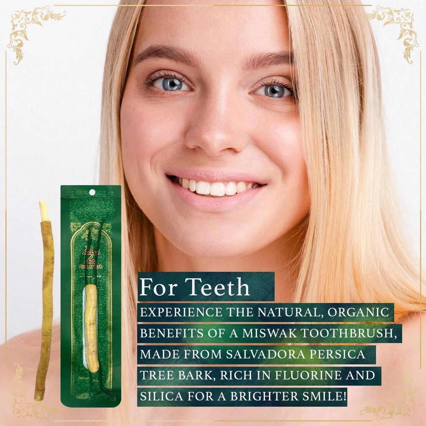 Natural Branch Miswak Toothbrush Stick
