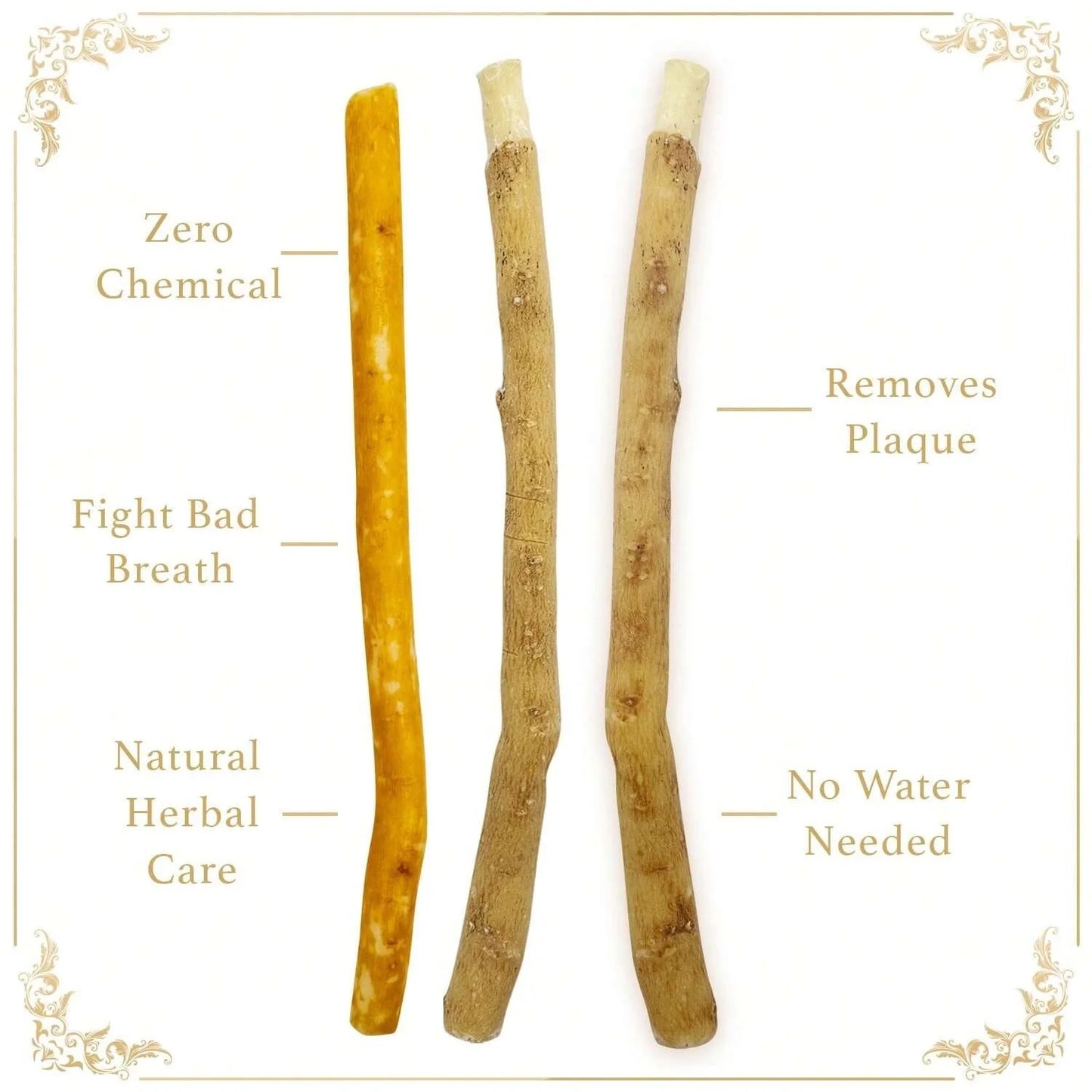 Natural Branch Miswak Toothbrush Stick
