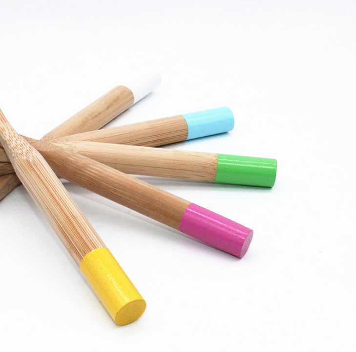 Kids Natural Bamboo Toothbrush