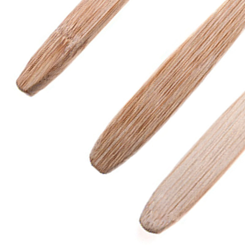 Bamboo Toothbrush with Black Charcoal Bristles