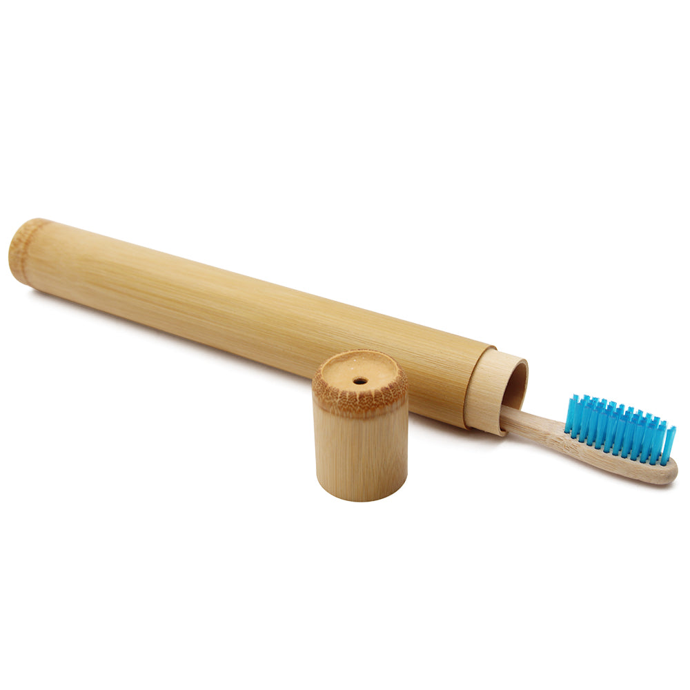 Genkent Bamboo Toothbrush Set with Charcoal