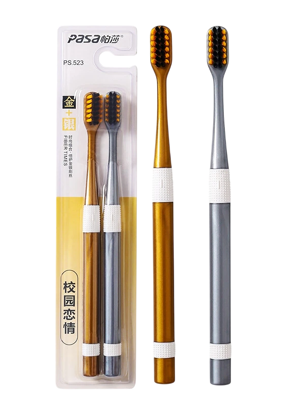 Dual Bamboo Charcoal Toothbrush Sets